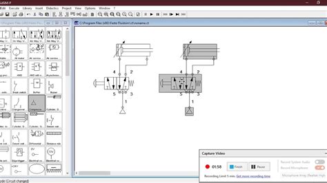 FluidSIM Basic Electro-pneumatic - YouTube