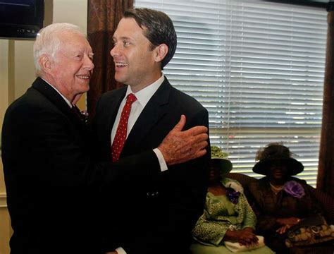 Jimmy Carter, 90, campaigns for grandson in Georgia