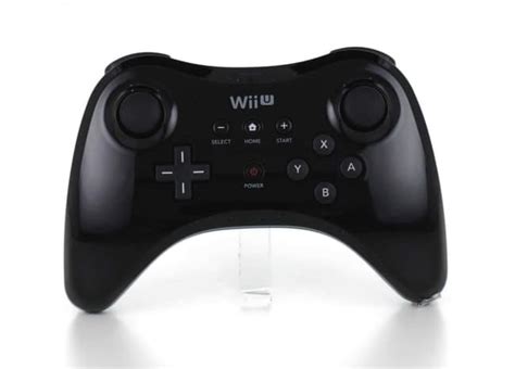 Nintendo Wii U Pro Controller - Black | Toy Game World