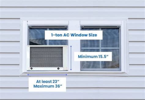 What are the Standard Sizes for Window Air Conditioners?