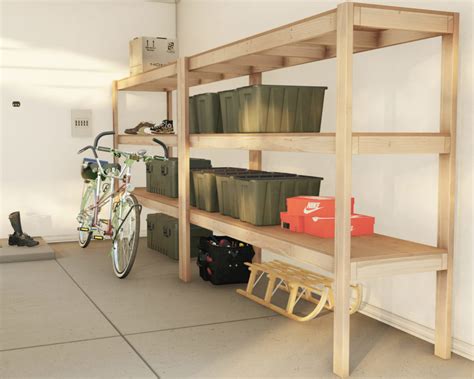 Easy DIY garage storage shelves PDF plan - DIY projects plans