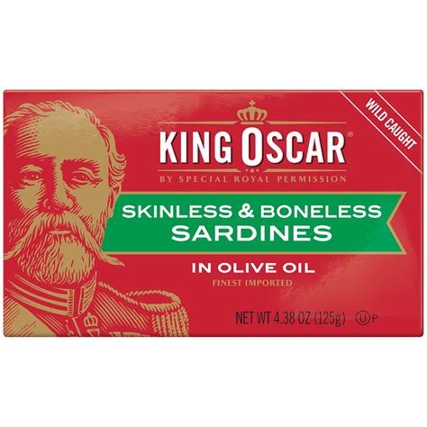 King Oscar Skinless & Boneless Sardines in Olive Oil, 4.38 Oz - Walmart.com