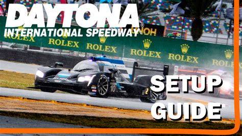 Daytona 24 hour track setup guide – Virtual Race Car Engineer and Setup ...