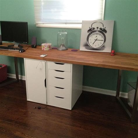 12 Incredible IKEA Hacks | Diy computer desk, Diy office desk, Office desk designs