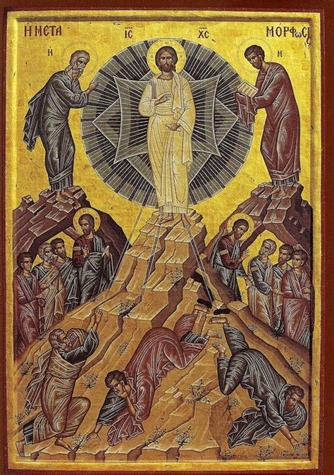 Orthodox icon of the Transfiguration of Christ Our Lord (1 ...