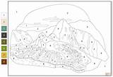 Color By Number Machu Picchu  Free Printable Coloring Pages sketch template