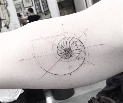 Golden Ratio Tattoo: 30 Ideas Of The Most Mystical Symbol In Our Universe