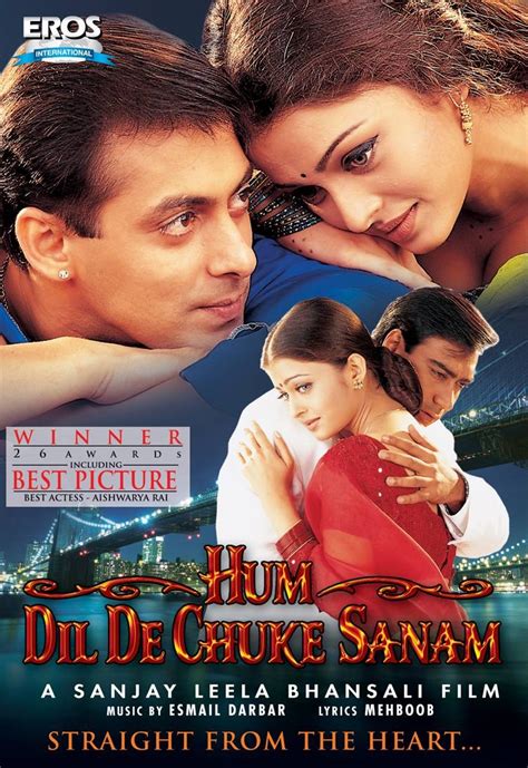 Poster Hum Dil De Chuke Sanam (1999) - Poster Din toată inima - Poster 1 din 6 - CineMagia.ro