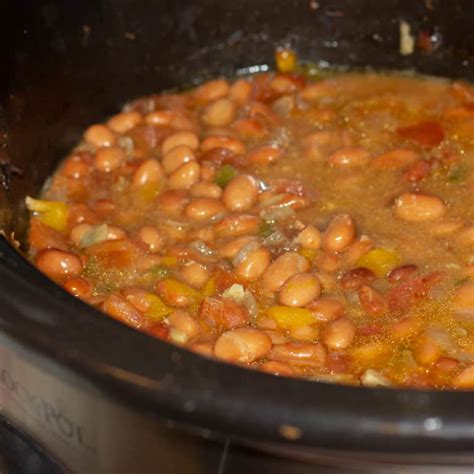 Crock Pot Pinto Beans Recipe - The Black Peppercorn