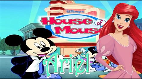 Princess Ariel in - Mickey Mouse's House of Mouse (The Little Mermaid) - YouTube