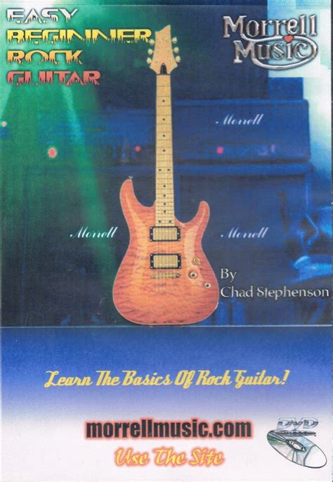 Easy Beginner Rock Guitar Instructional DVD: Learn The Basics of Rock – Morrell Music Company