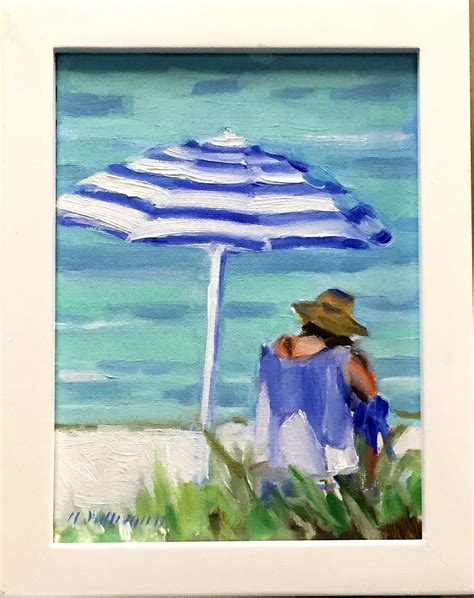 Image result for beach umbrella painting | Beach art painting, Beach watercolor, Beach art