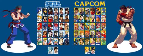 Sega VS Capcom by S1lv3rw1nd on DeviantArt