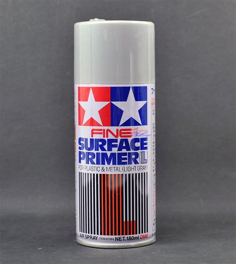 TAMIYA SPRAY FINE SURFACE PRIMER L LIGHT GRAY 87064 | eBay