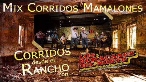 Los Huracanes Del Norte - Mix Corridos Mamalones - YouTube