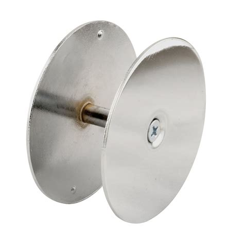 Prime-Line Chrome Plated Hole Filler Plate-U 9531 - The Home Depot