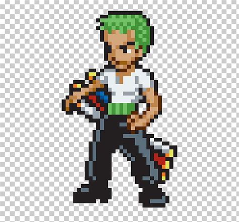 Roronoa Zoro Monkey D. Luffy Vinsmoke Sanji Zorro Pixel Art PNG, Clipart, Art, Bead, Character ...