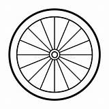 Coloring Pages Wheel sketch template
