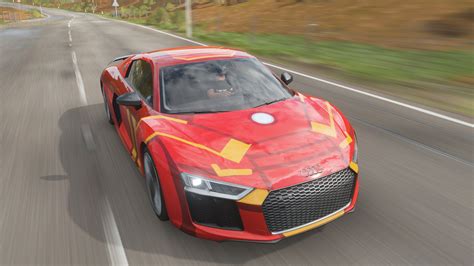 Iron Man inspired Audi R8 : r/ForzaHorizon