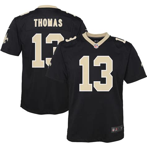 Nike Michael Thomas New Orleans Saints Youth Black Game Jersey