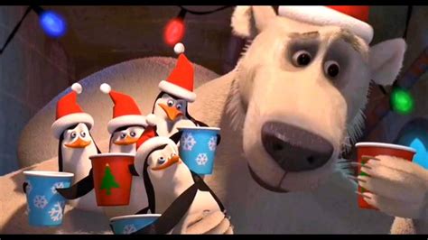 The Madagascar Penguins a christmas caper | Jingle bells (Soundtrack ...