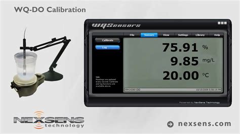 Calibration & Measurement with Dissolved Oxygen Sensor - YouTube