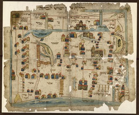 Old Map Jerusalem - Wayne Baisey