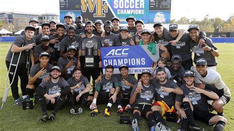 Wake Forest men's soccer team wins ACC title again | WFU | journalnow.com