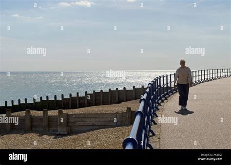 Eastbourne beach, pier Stock Photo - Alamy