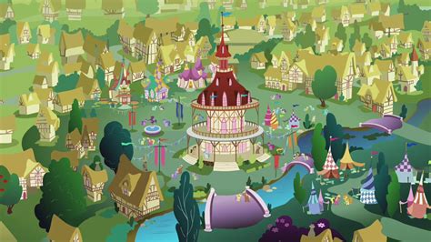 Image - Ponyville overview S2E17.png - My Little Pony Friendship is Magic Wiki