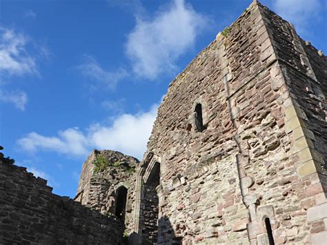 Monmouth Castle, Monmouthshire, Wales