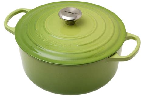 Le Creuset Signature cocotte - cocotte 26 cm, 5,3L vert | Achetez à ...