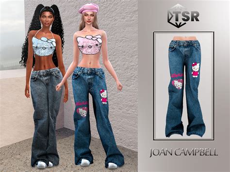 Sims 4 Baggy Jeans Mod