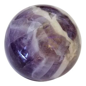 Amethyst, Chevron sphere 40 mm | Amethyst, Purple quartz, Sphere
