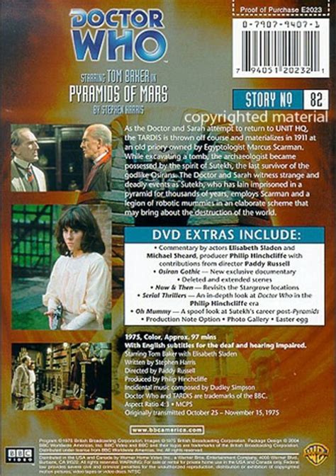 Doctor Who: Pyramids Of Mars (DVD 1975) | DVD Empire