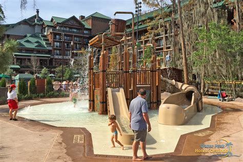 Disney Wilderness Lodge Swimming Pool - Water Slide