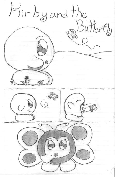 Kirby and the Butterfly by FreckledAndFearless on DeviantArt