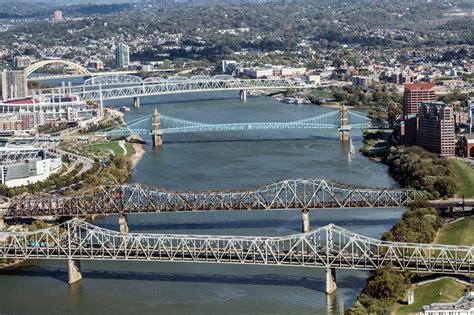 Industrial History: An Overview of Cincinnati's Ohio River Bridges