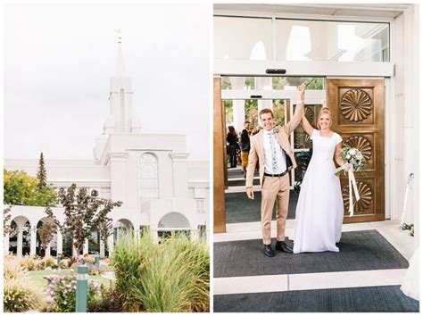 Bountiful Utah Temple Wedding | SLC Wedding Photographer