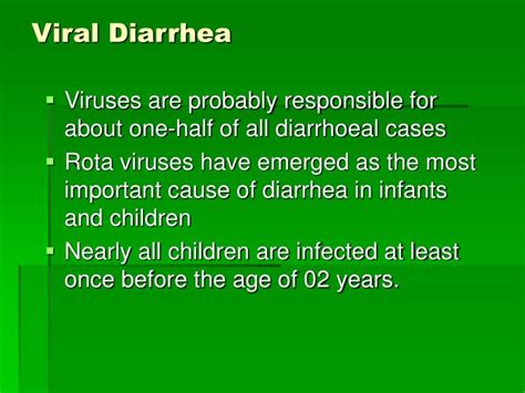 PPT - Diarrheal Diseases PowerPoint Presentation - ID:3908460