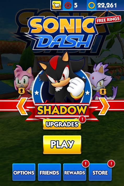 I FINALLY UNLOCKED SHADOW ON SONIC DASH by Ms-Maggie on DeviantArt