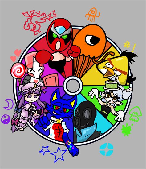 color wheel challenge by Funikular on Newgrounds