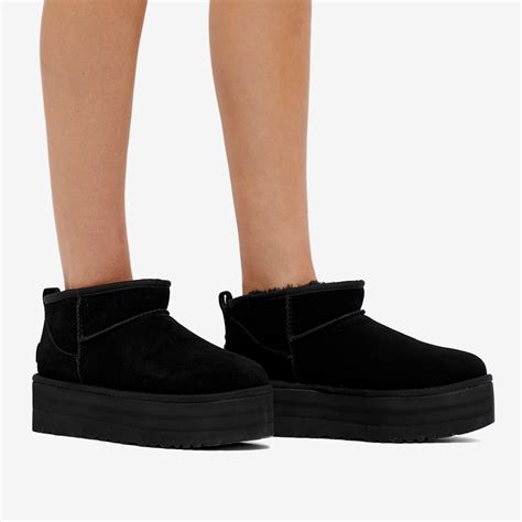 UGG Classic Ultra Mini Platform Black | END.