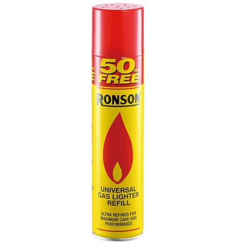 Ronson Butane Gas Refill for Lighters 300ml