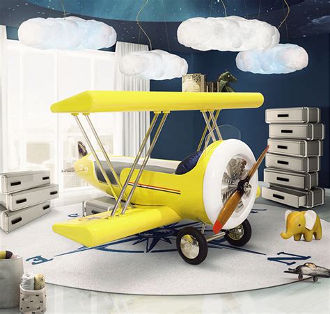 An Airplane Collection for Kids Bedroom Ideas