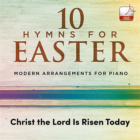 Christ the Lord Is Risen Today - Downloadable Keyboard Arrangement ...