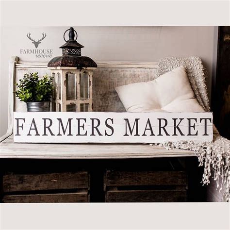 Farmers Market Sign Rustic Signs Rustic Kitchen Signs | Rustic kitchen ...