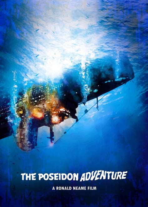 'The Poseidon Adventure' Poster, picture, metal print, paint by Bo Kev ...