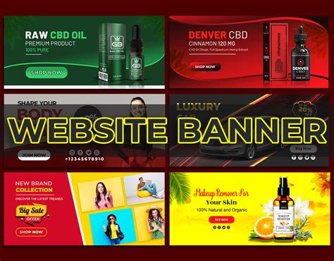 PRODUCT BANNER DESIGN FOR WEBSITE :: Behance