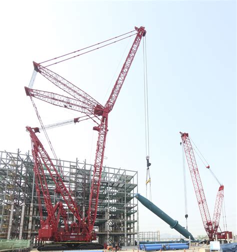 Manitowoc 31000 crawler crane arrives in South Korea | Manitowoc